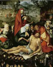 Dürer, Albrecht: Nářek nad mrtvým Kristem