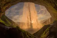 Simon, Petr: Vodopád Seljalandsfoss