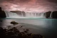 Simon, Petr: Vodopád Godafoss na Islandu