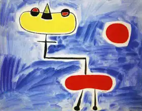 Miró, Joan: Červené slunce