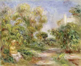 Renoir, Auguste: Žena v přírodě