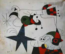 Miró, Joan: Rythme du passage du serpent