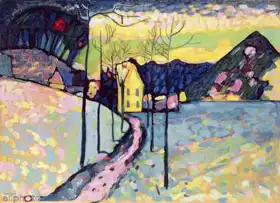 Kandinsky, Wassily: Winter landscape