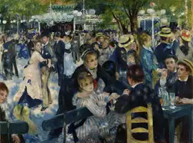 Renoir, Auguste: Zábava v Moulin de la Galette