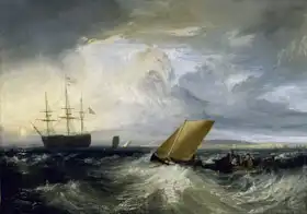 Turner, William: Lodě poblíž Nore