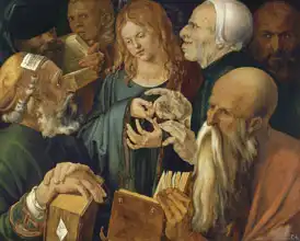 Dürer, Albrecht: Ježíš mezi lazebníky