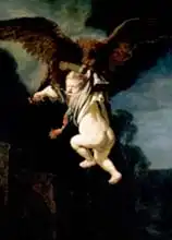 Rembrandt, van Rijn: Únos Ganymede