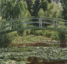 Monet, Claude: Japonský most s lekníny