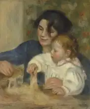 Renoir, Auguste: Gabrielle a Jean