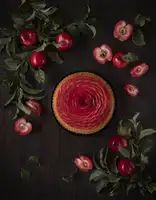 Popescu, Diana: Redlove jablkový frangipane koláč