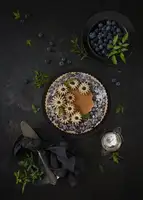 Popescu, Diana: Borůvkový koláč s frangipane