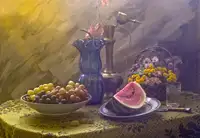 UstinaGreen: Zátiší S Melounem