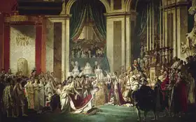 David, Jacques-Louis: Korunovace císaře a císařovny 2.12.1804