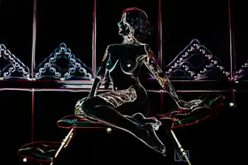 ARTIST, BASHA RABIA: Ekaterina S Model červená 101