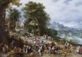 Brueghel, Jan (st.): Vlámská slavnost