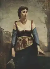 Corot, J. B. Camille: Agostina