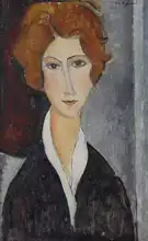 Modigliani, Amadeo: Žena v černém