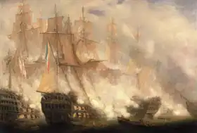 Schetky, John Christian: Battle of Trafalgar