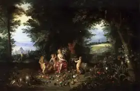 Brueghel, Jan (ml.): Krajina a Ceres (alegorie Země)