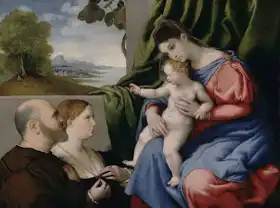 Lotto, Lorenzo: Madonna with child