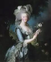 Vigée-Lebrun, Louise: Marie Antoinette with roses
