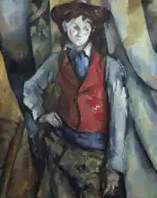 Cézanne, Paul: Chlapec v červené vestě