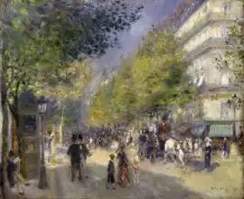 Renoir, Auguste: Na bulváru