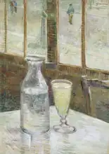 Gogh, Vincent van: Kavárenský stůl s absintem