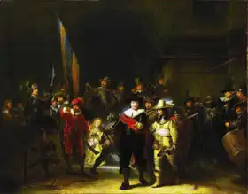 Lundens, Gerrit: Night Watch - Rembrandt copy image