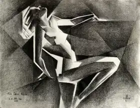 Akkers, Corné: Akt ve stylu Art Deco - 23. 8. 22