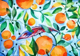 Belickienė, Julija: Oranžová Modrá