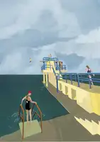 Trudgett, Charlotte: Blackrock,Salthill,Galway Ireland Umělecký tisk