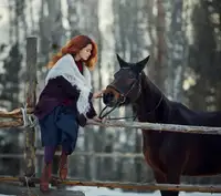 Melnikova, Anna: dvě krávy
