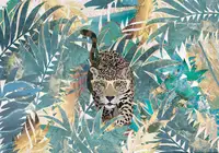 Manovski, Sarah: Nástěnná malba krajiny Jaguar Jungle