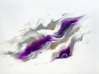 Storms, Alyson: Šedá a fialová obloha