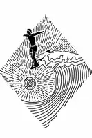 stanley, jay: Surfař Perokresba