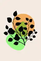 stanley, jay: Abstraktní botanická #4