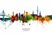 Tompsett, Michael: Hamburk Německo Panorama