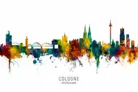 Tompsett, Michael: Panorama Kolín nad Rýnem Německo
