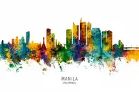 Tompsett, Michael: Manila Filipíny Panorama