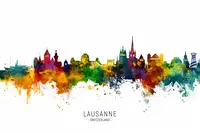 Tompsett, Michael: Panorama Lausanne Švýcarsko