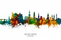 Tompsett, Michael: Heidelberg Německo Panorama