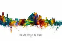 Tompsett, Michael: Panorama Monterosso al Mare Itálie