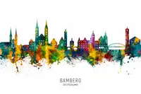 Tompsett, Michael: Bamberg Německo Panorama