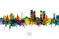 Tompsett, Michael: Kyjev Ukrajina Skyline