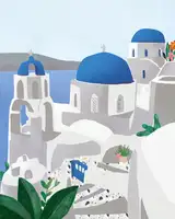Lizde, Petra: ostrov Santorini