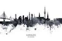 Tompsett, Michael: Hamburk Německo Panorama
