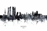 Tompsett, Michael: Madrid Španělsko Panorama