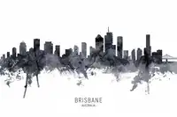 Tompsett, Michael: Panorama Brisbane Austrálie