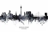 Tompsett, Michael: Düsseldorf Německo Panorama
